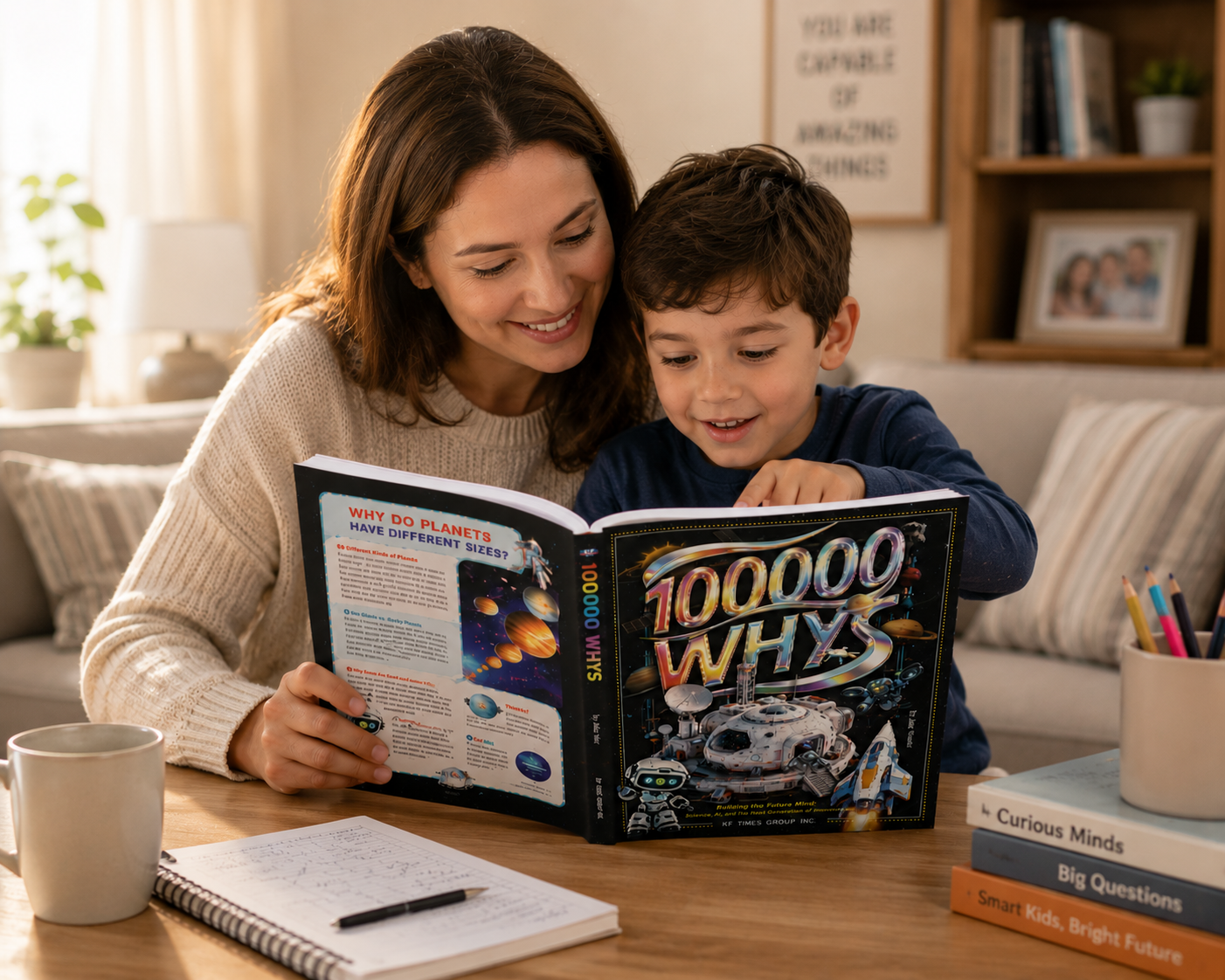 100000 Whys: A Children's Encyclopedia of Science, Space, AI & Discovery