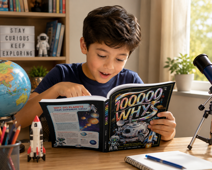 100000 Whys: A Children's Encyclopedia of Science, Space, AI & Discovery